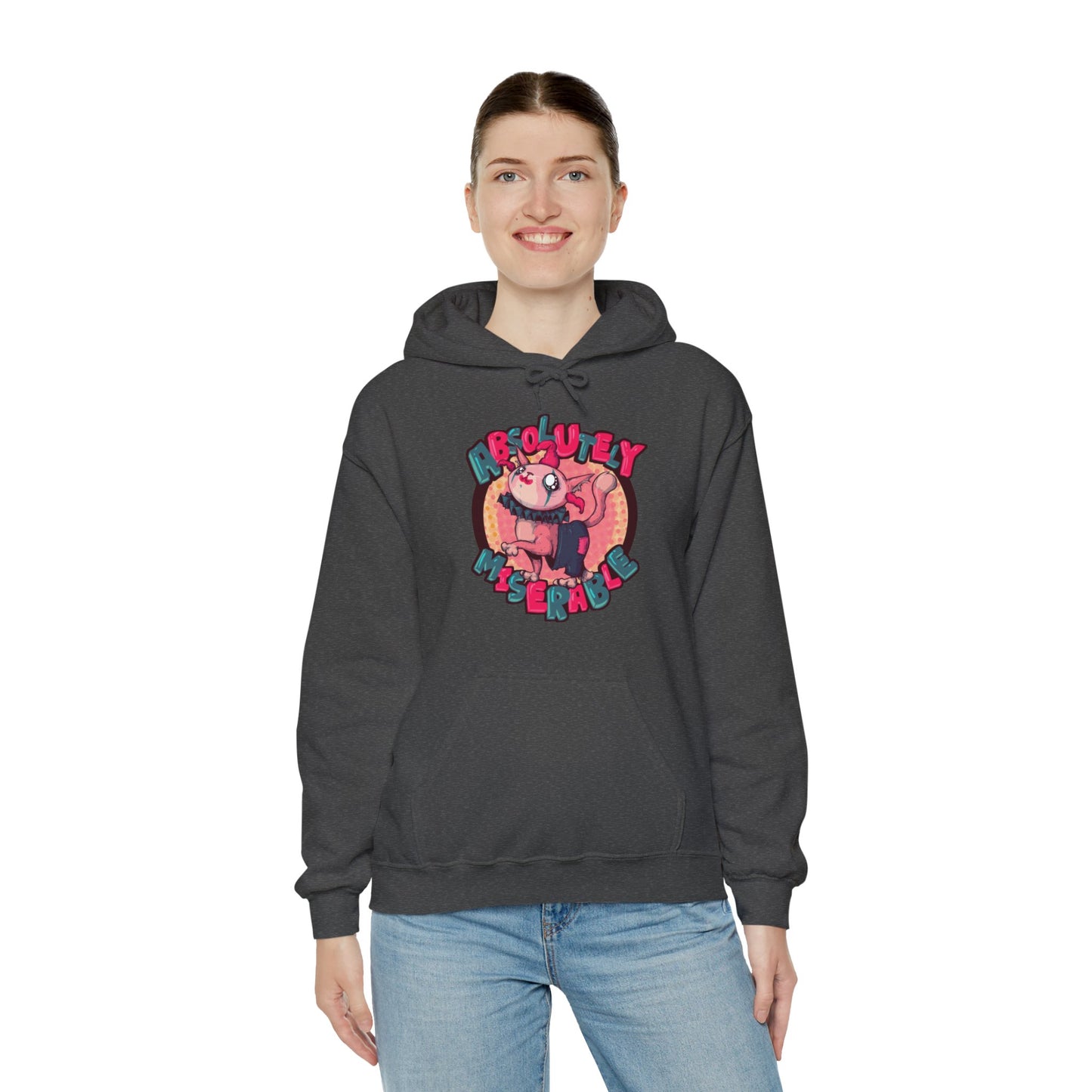 Absolutely Miserable Unisex Heavy Blend Hooded Sweatshirt