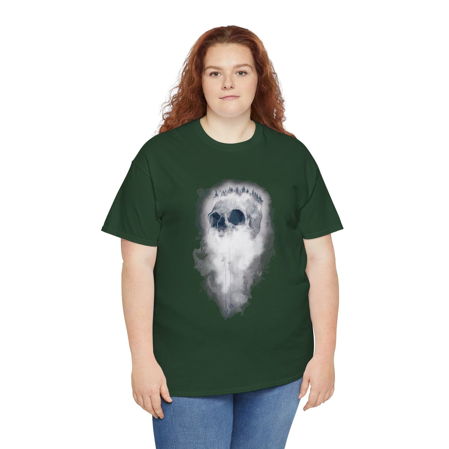 Elemental Skull Air Unisex Heavy Cotton Tee