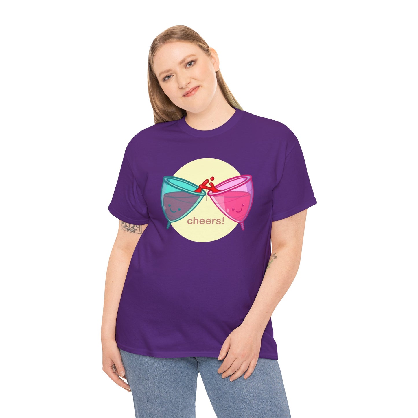 Cheers Unisex Heavy Cotton Tee