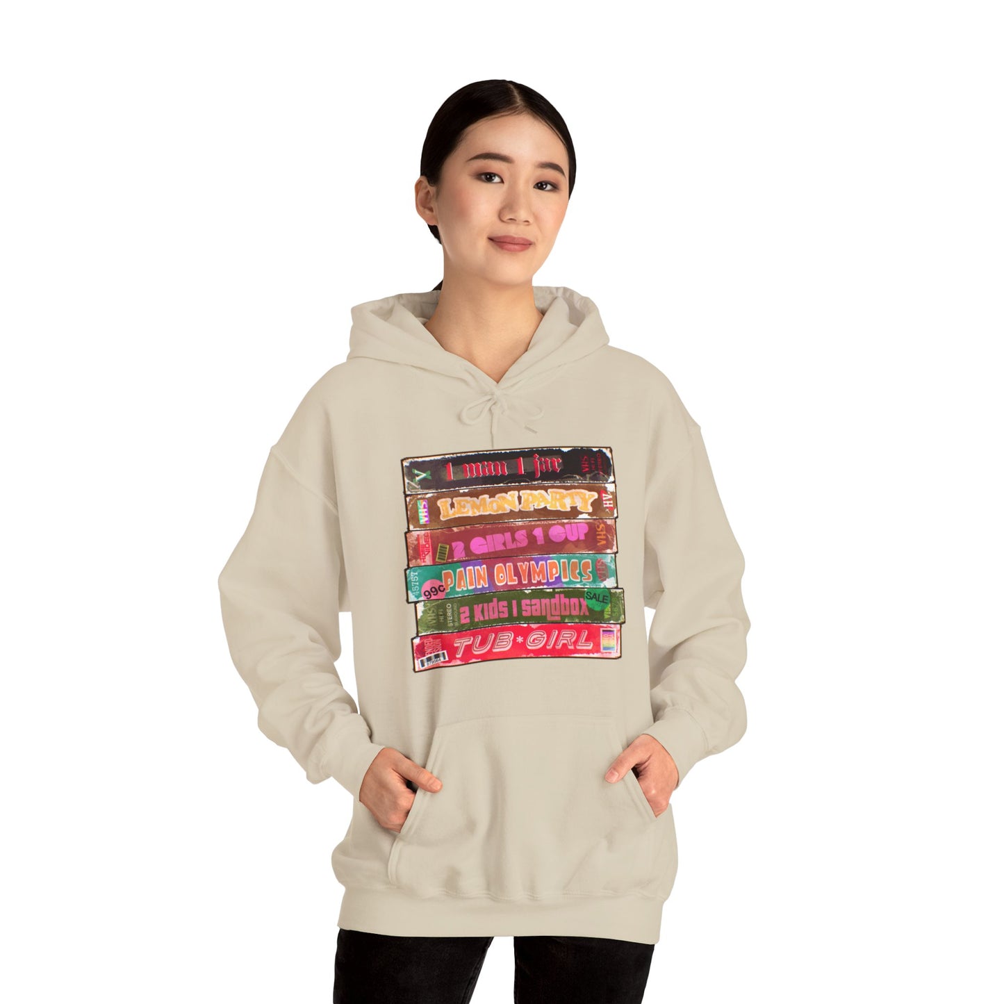 Shock VHS Unisex Heavy Blend Hooded Sweatshirt