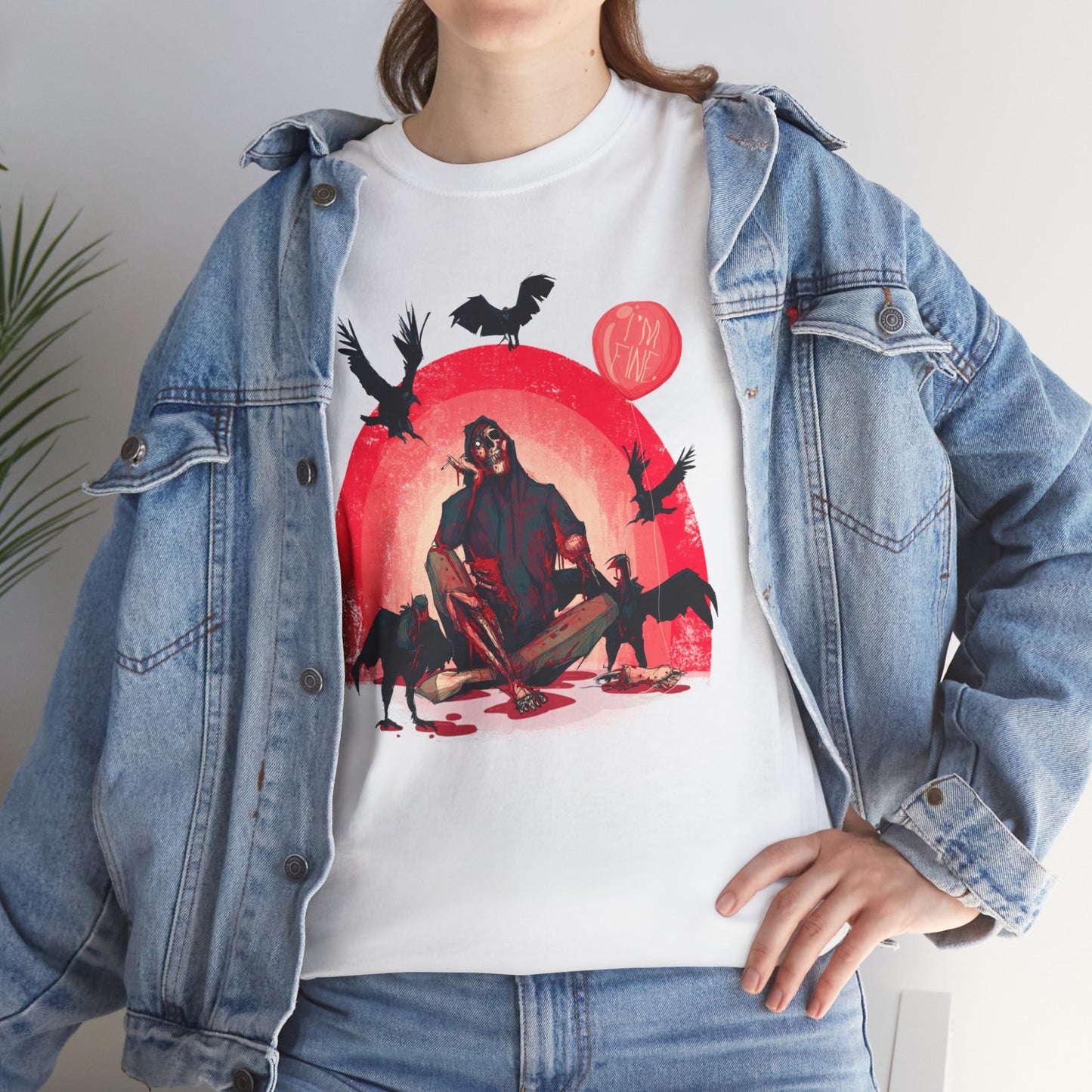I'm Fine Unisex Heavy Cotton Tee