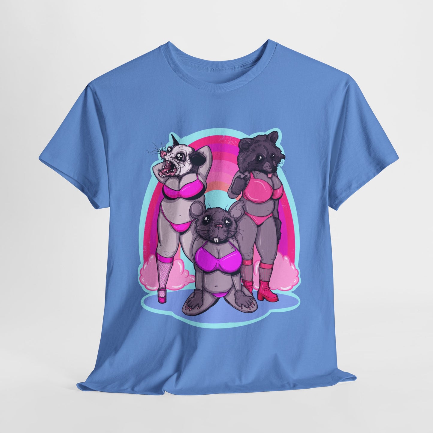 Live Fast Eat Trash Unisex Heavy Cotton Tee