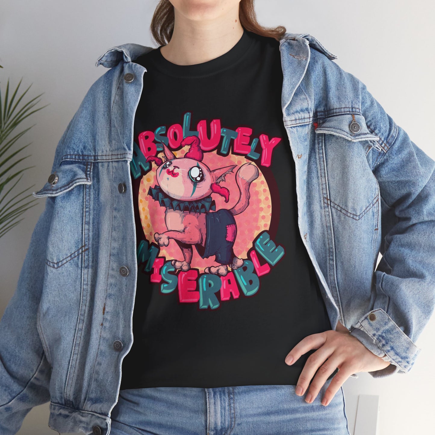 Absolutely Miserable Unisex Heavy Cotton Tee