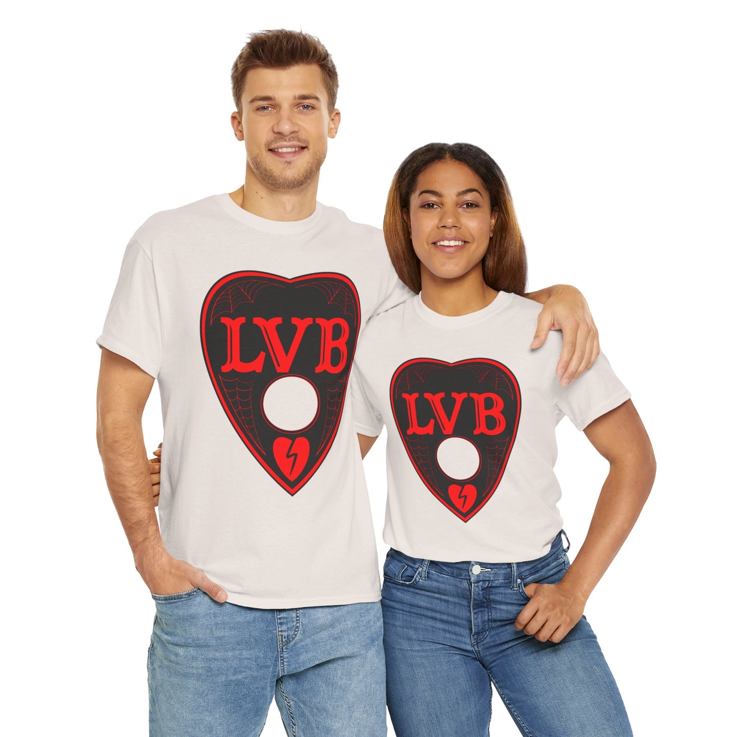 LVB Art Red Planchette Unisex Heavy Cotton Tee