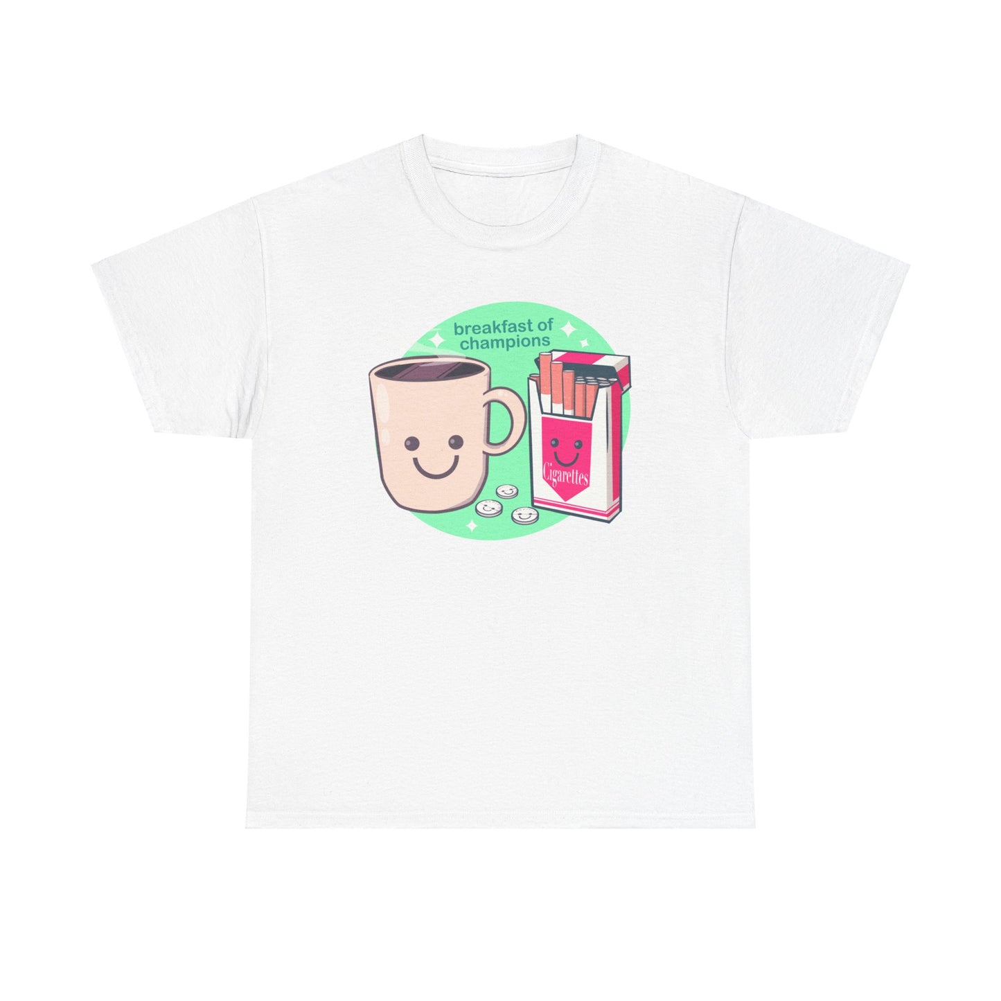Breakfast of Champions Unisex Heavy Cotton Tee