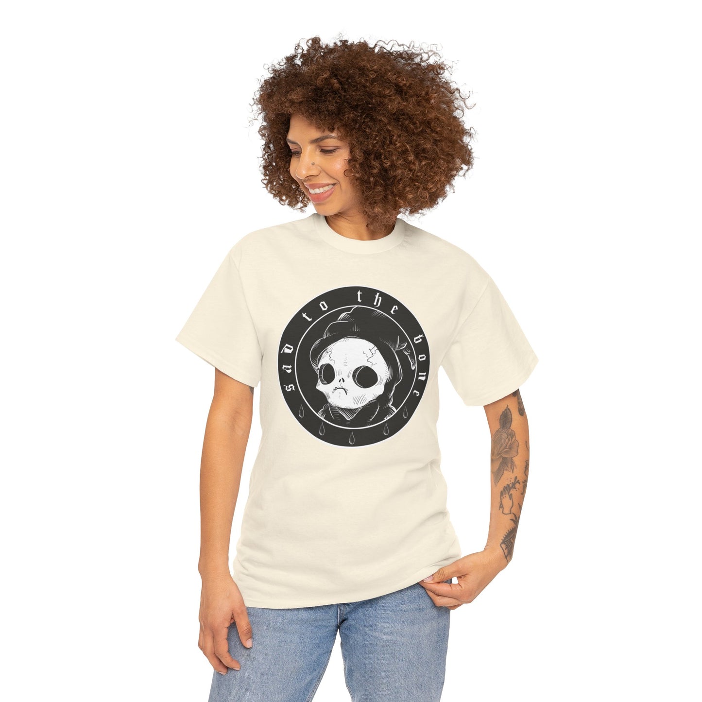 Sad To The Bone Unisex Heavy Cotton Tee
