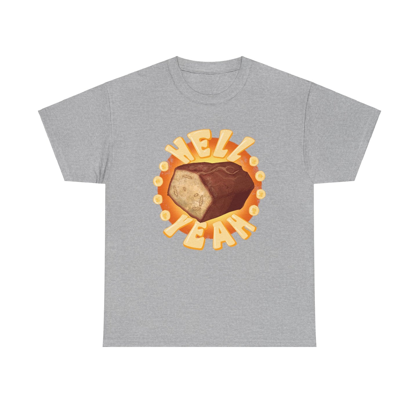 Banana Bread At Work Unisex Heavy Cotton Tee