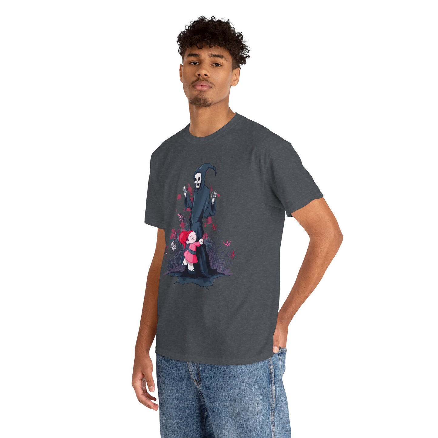 Reaper Hug Unisex Heavy Cotton Tee