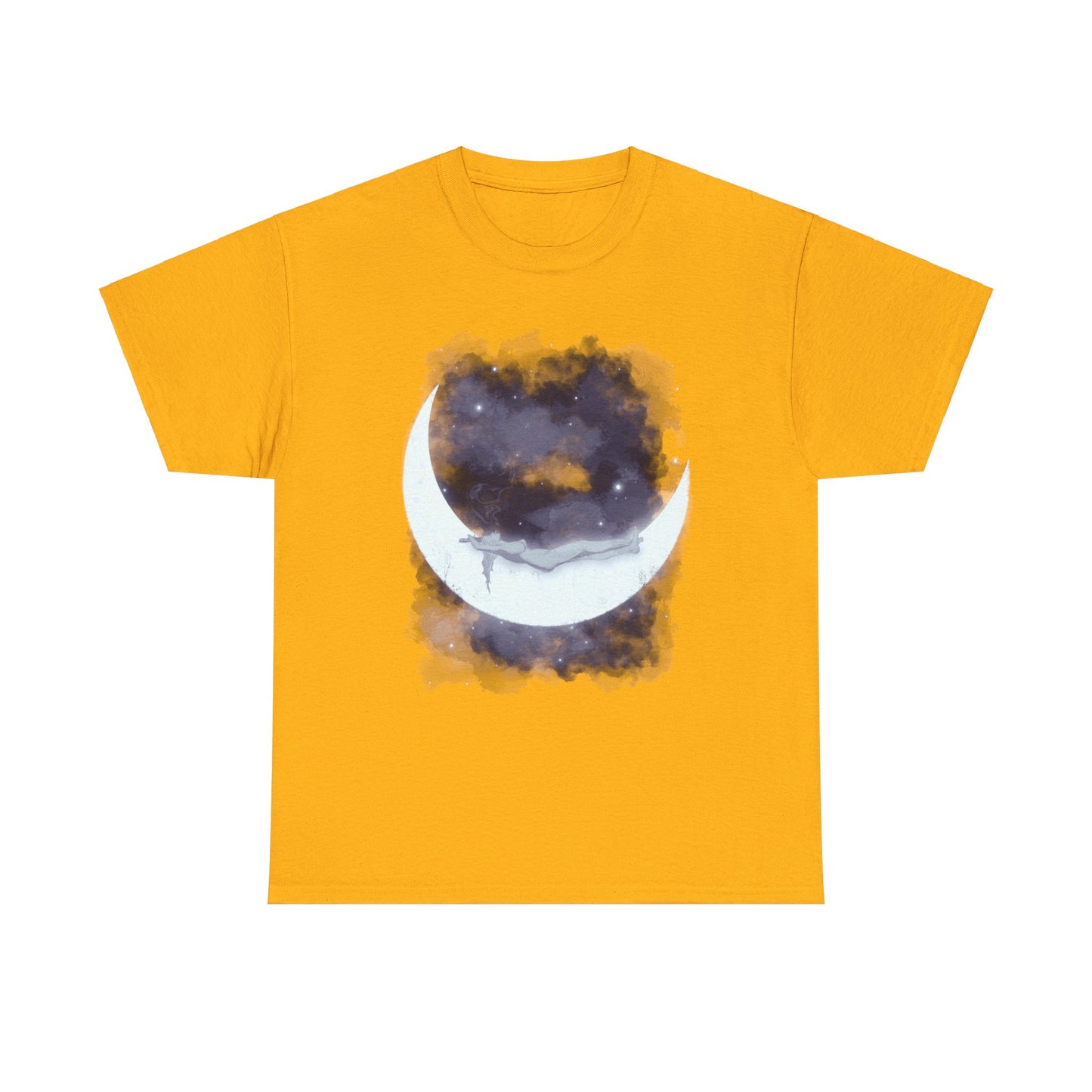 The Girl Who Loved The Moon Unisex Heavy Cotton Tee