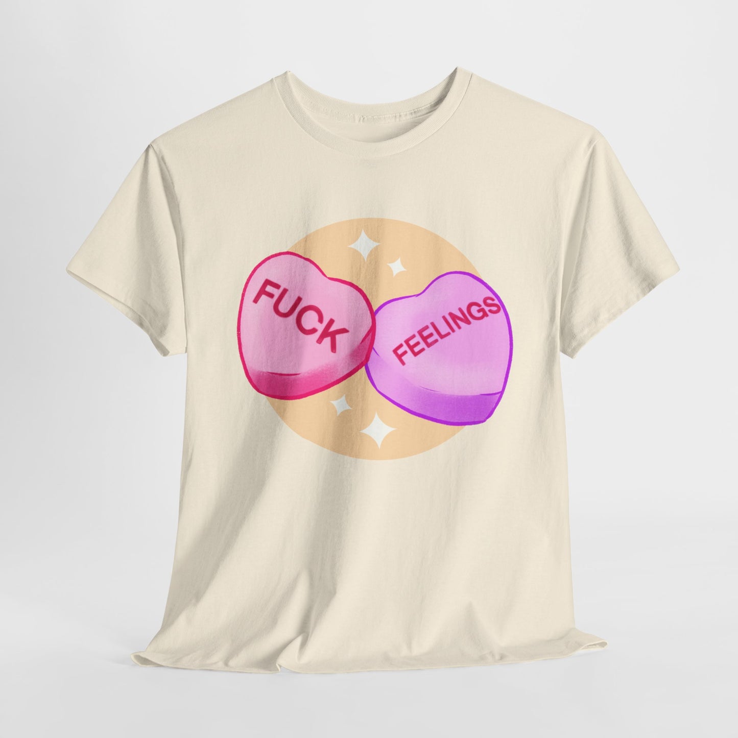 Fuck Feelings Unisex Heavy Cotton Tee