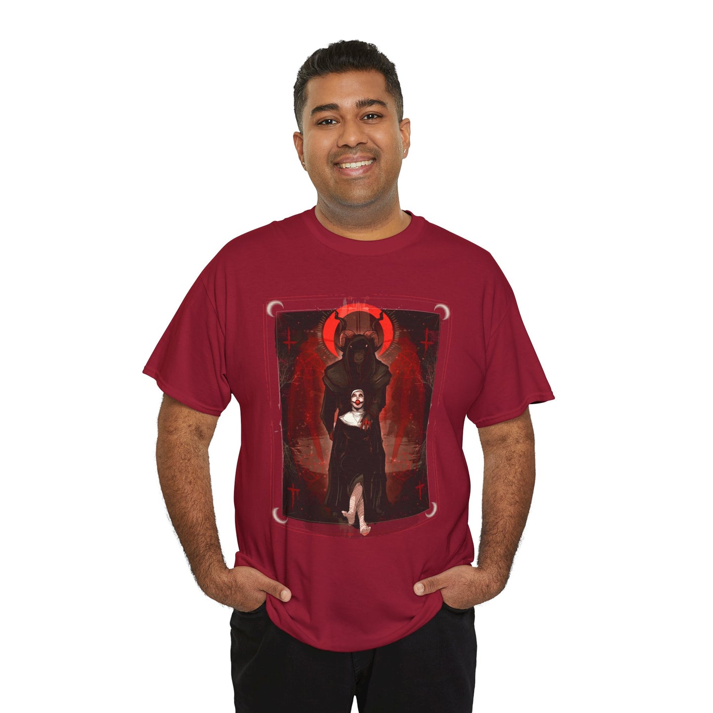 Today Satan Unisex Heavy Cotton Tee