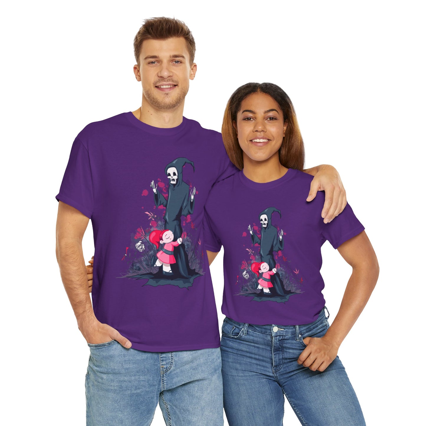 Reaper Hug Unisex Heavy Cotton Tee