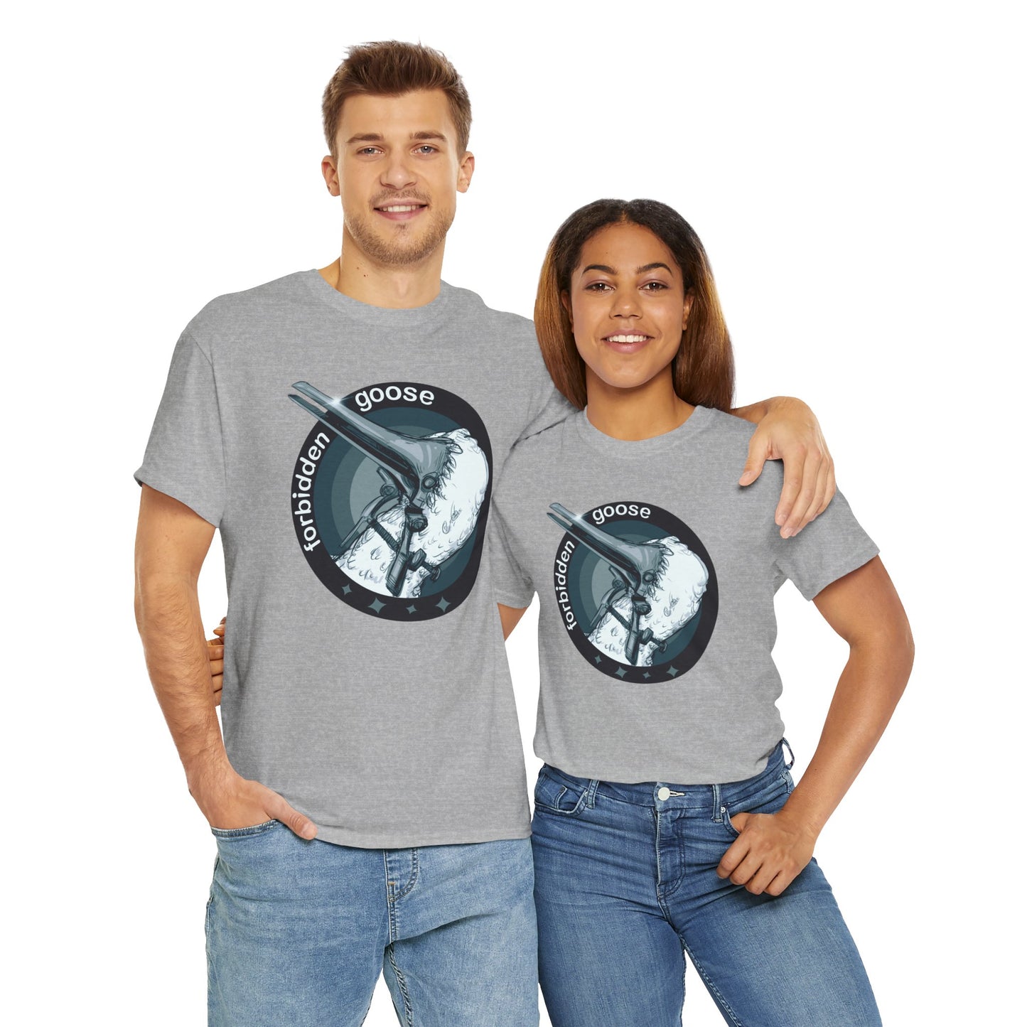 Forbidden Goose Unisex Heavy Cotton Tee