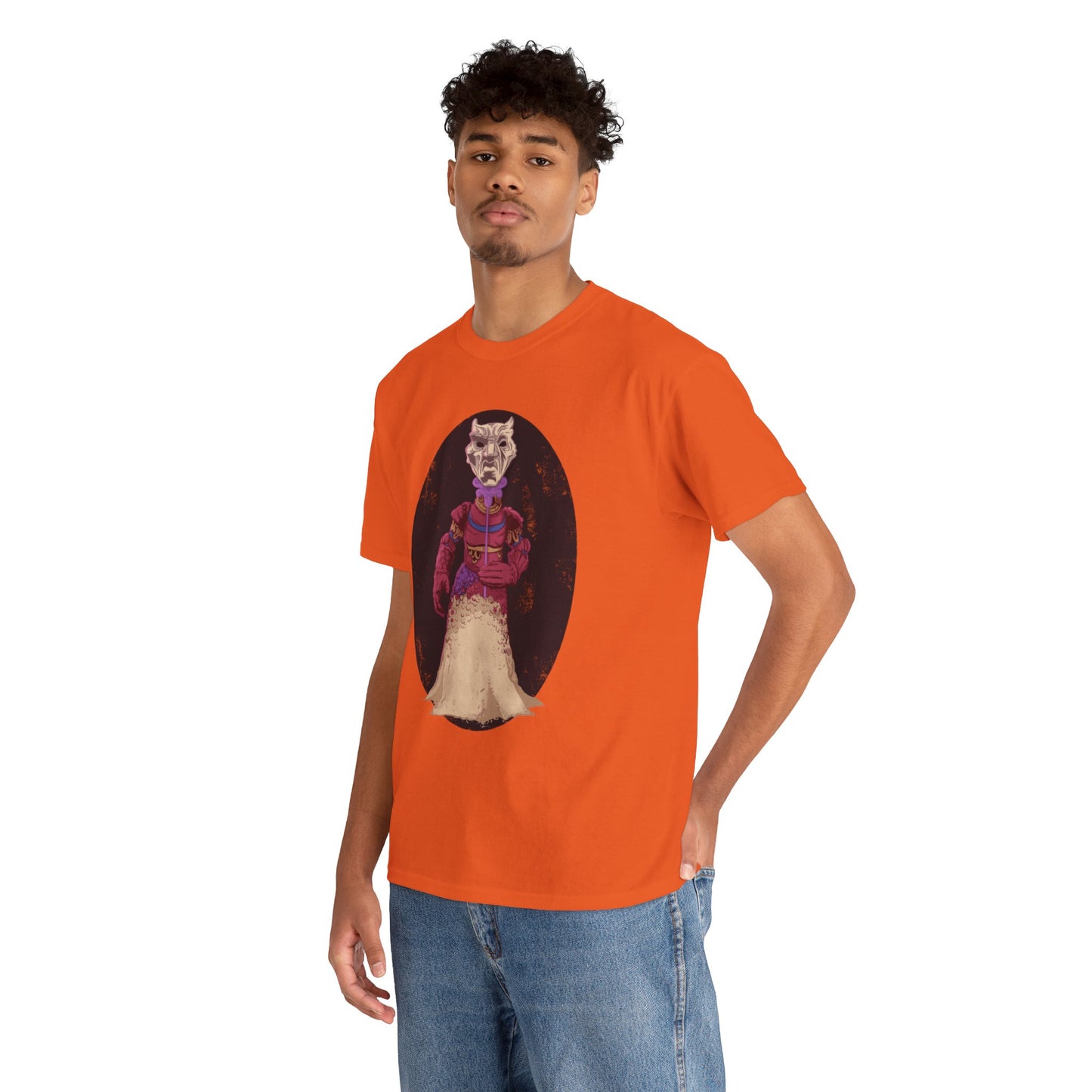 Mysterious Stranger Unisex Heavy Cotton Tee