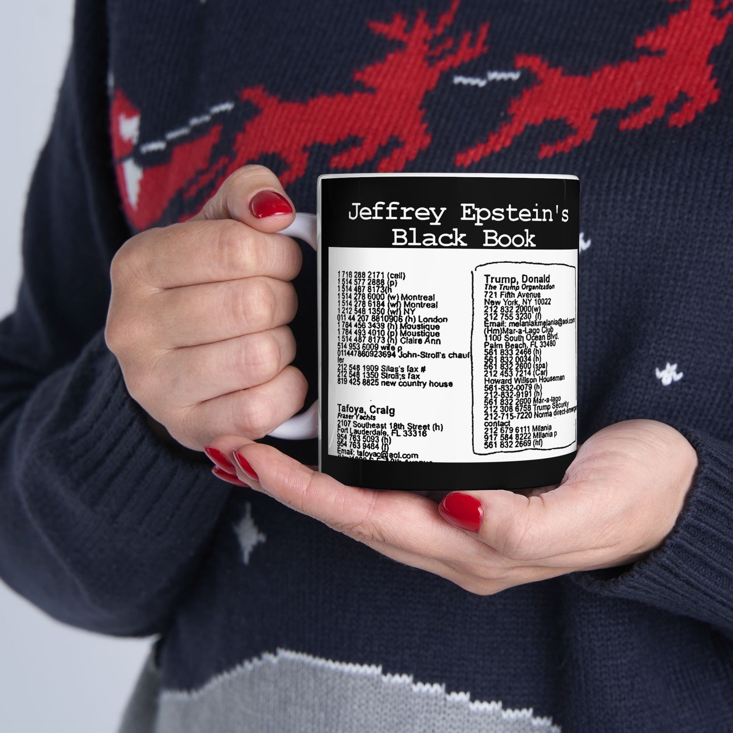 Little Black Book Page 85 Ceramic Mug 11oz