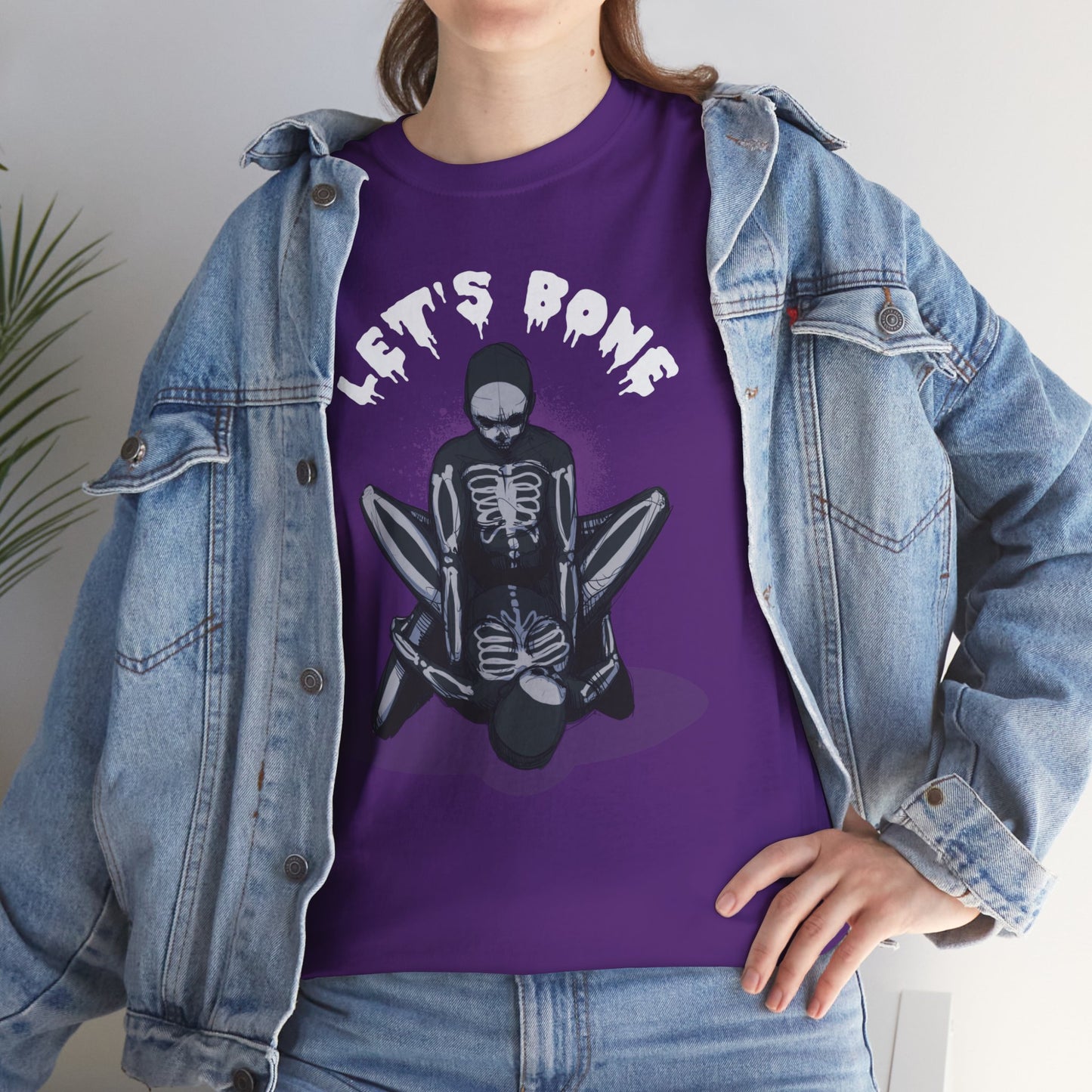 Let's Bone Unisex Heavy Cotton Tee