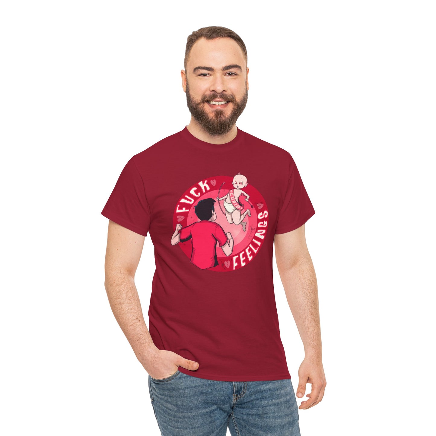 F Feelings Unisex Heavy Cotton Tee