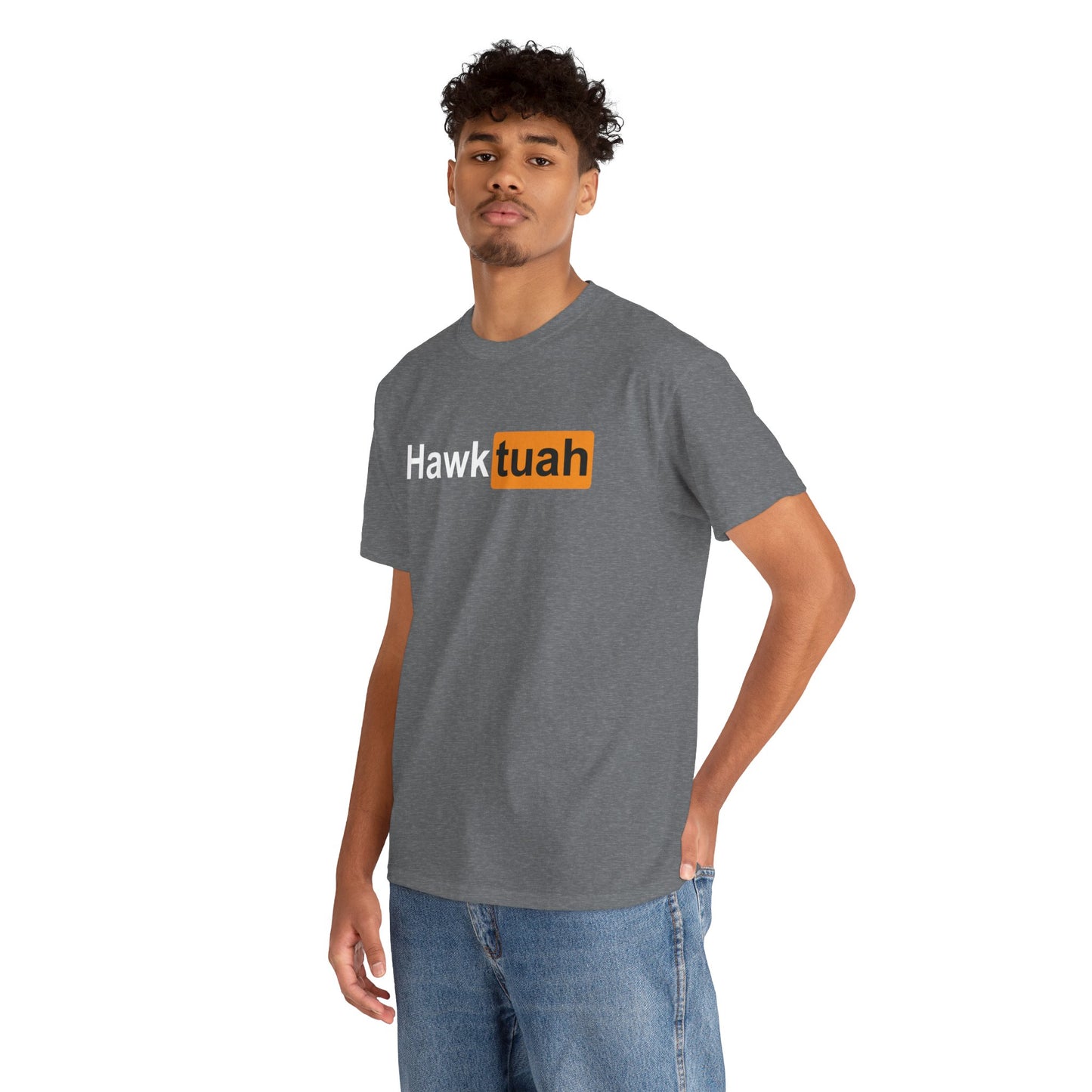 Hawk Tuah Unisex Heavy Cotton Tee