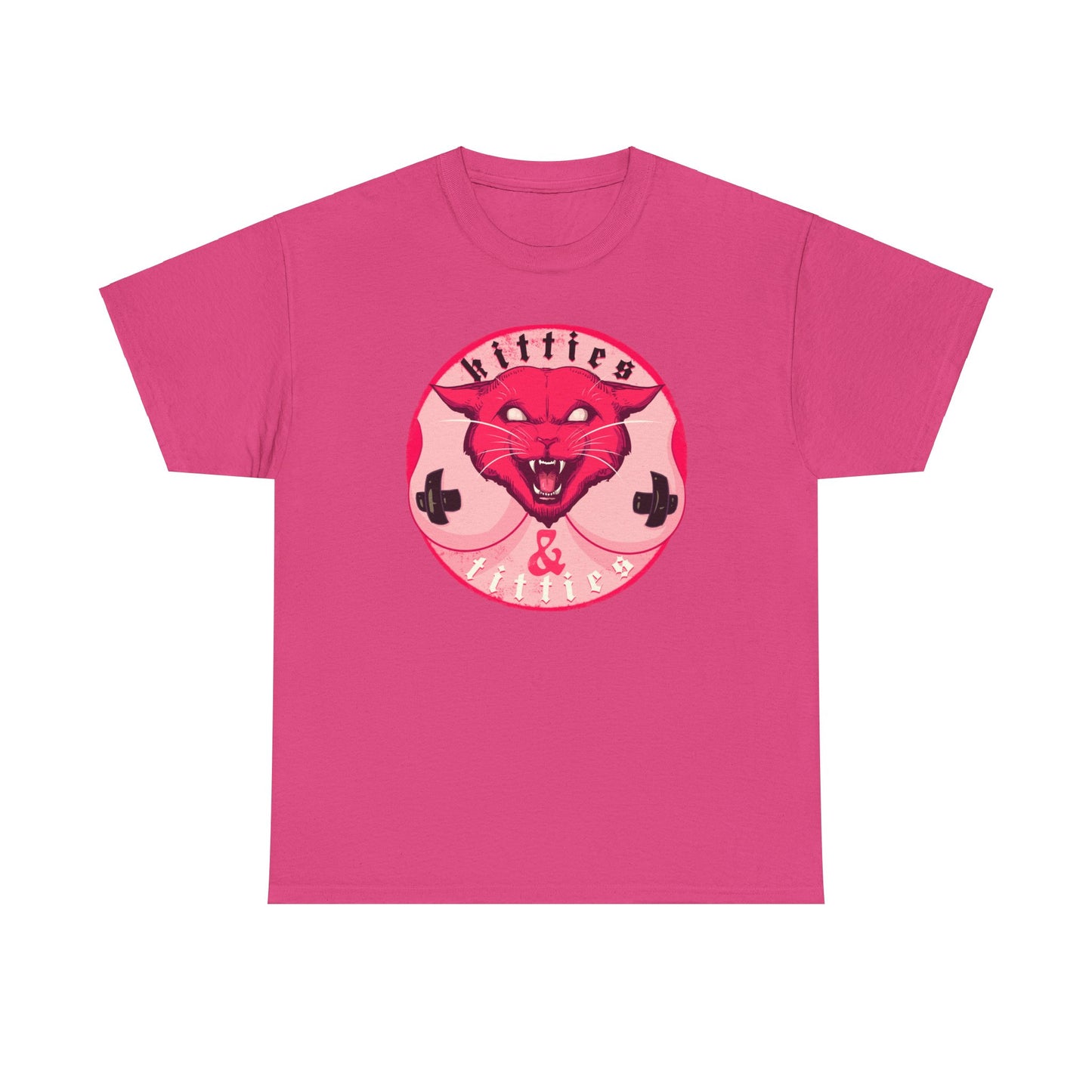 Kitties & Titties Unisex Heavy Cotton Tee
