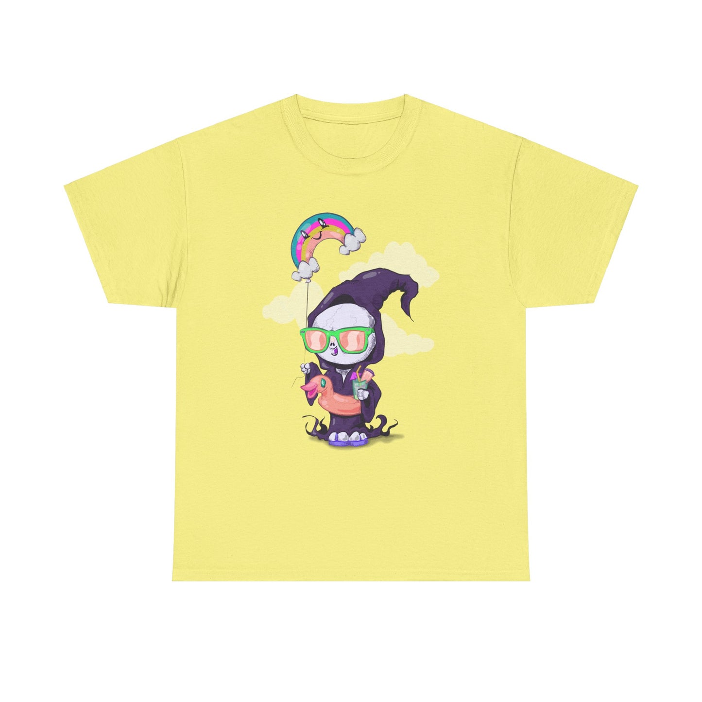 Death On Vacation Unisex Heavy Cotton Tee