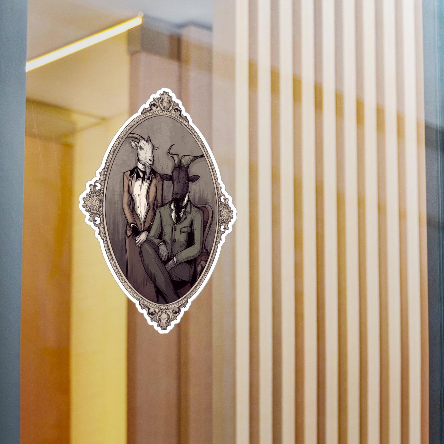 Victorian Horror Kiss-Cut Vinyl Decal