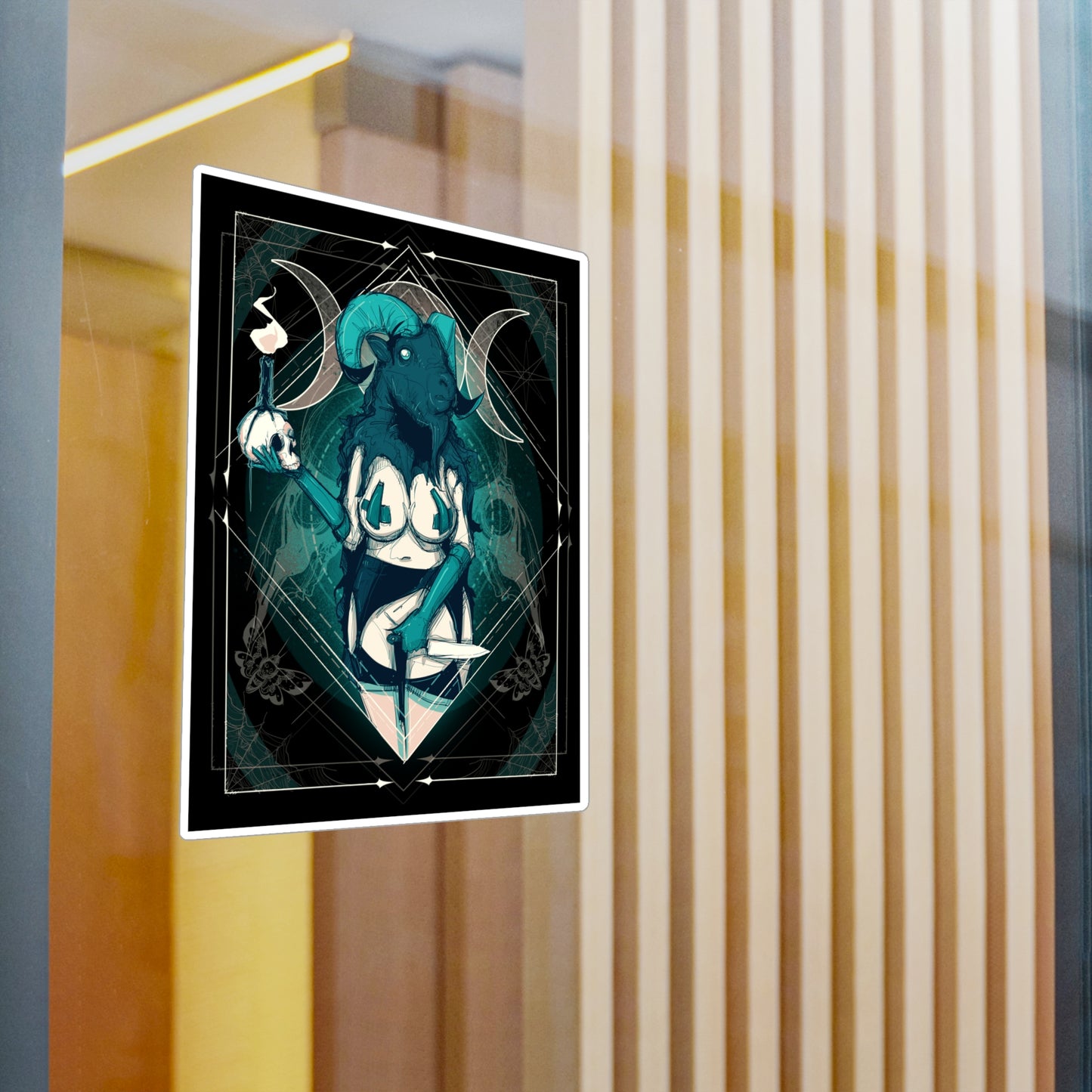 The Goat Kiss-Cut Vinyl Decal