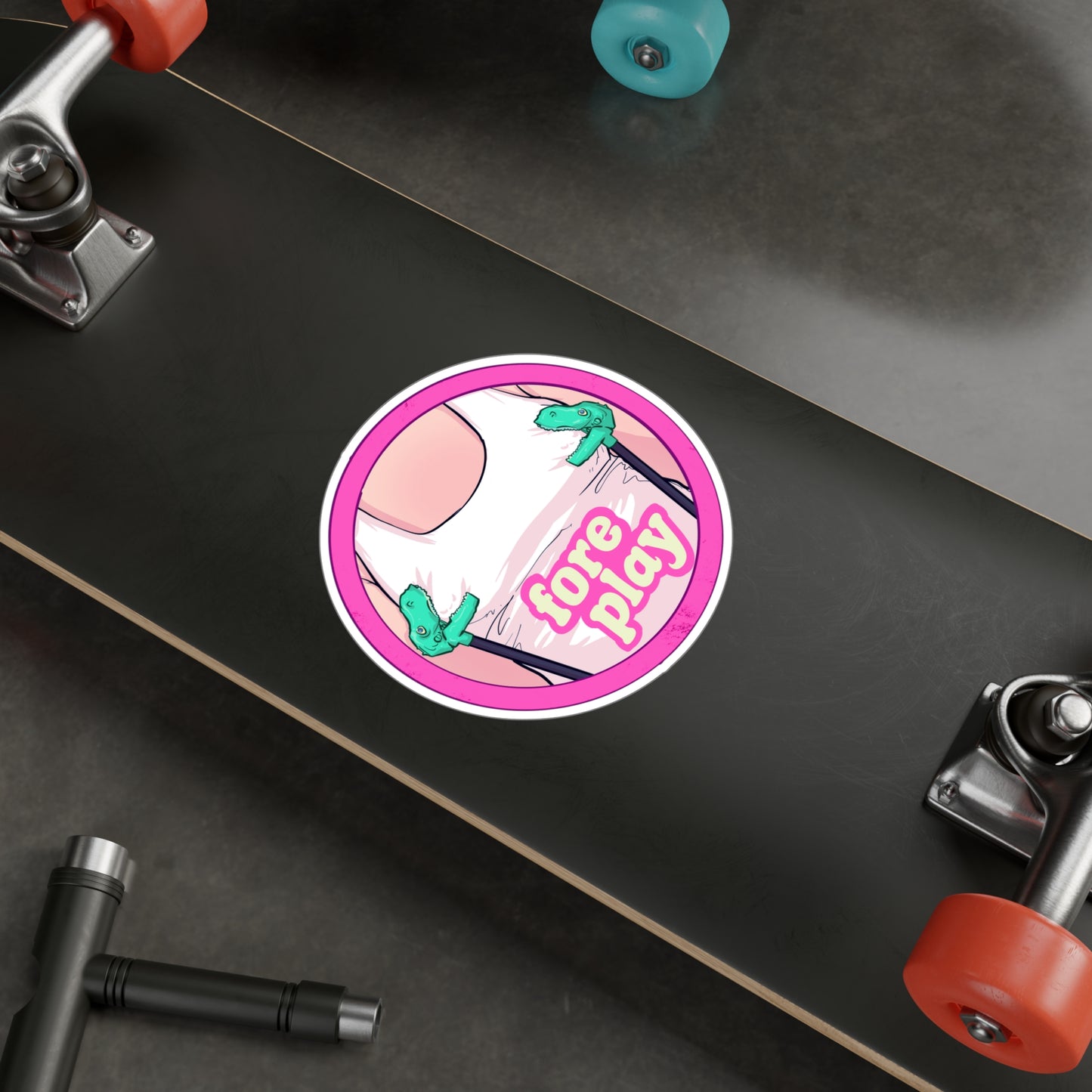 Foreplay 1 Kiss-Cut Vinyl Decal