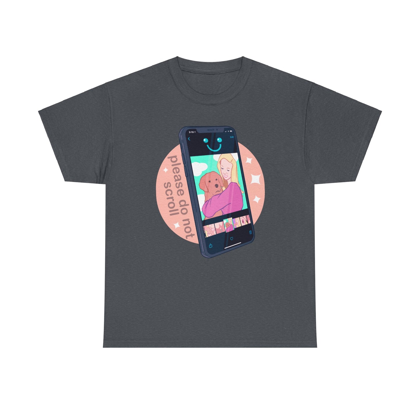 Don't Scroll Unisex Heavy Cotton Tee