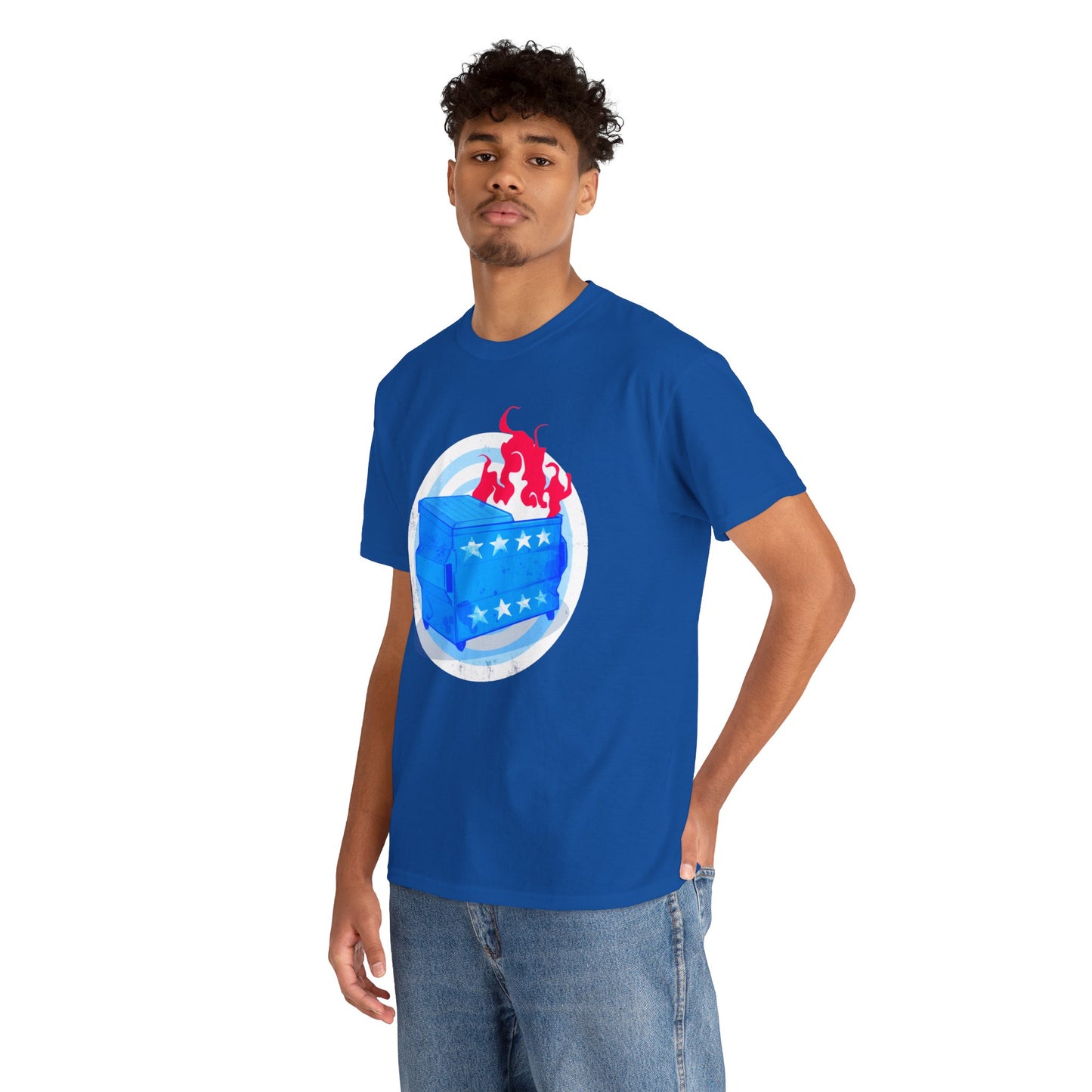 American Dumpster Firre Unisex Heavy Cotton Tee