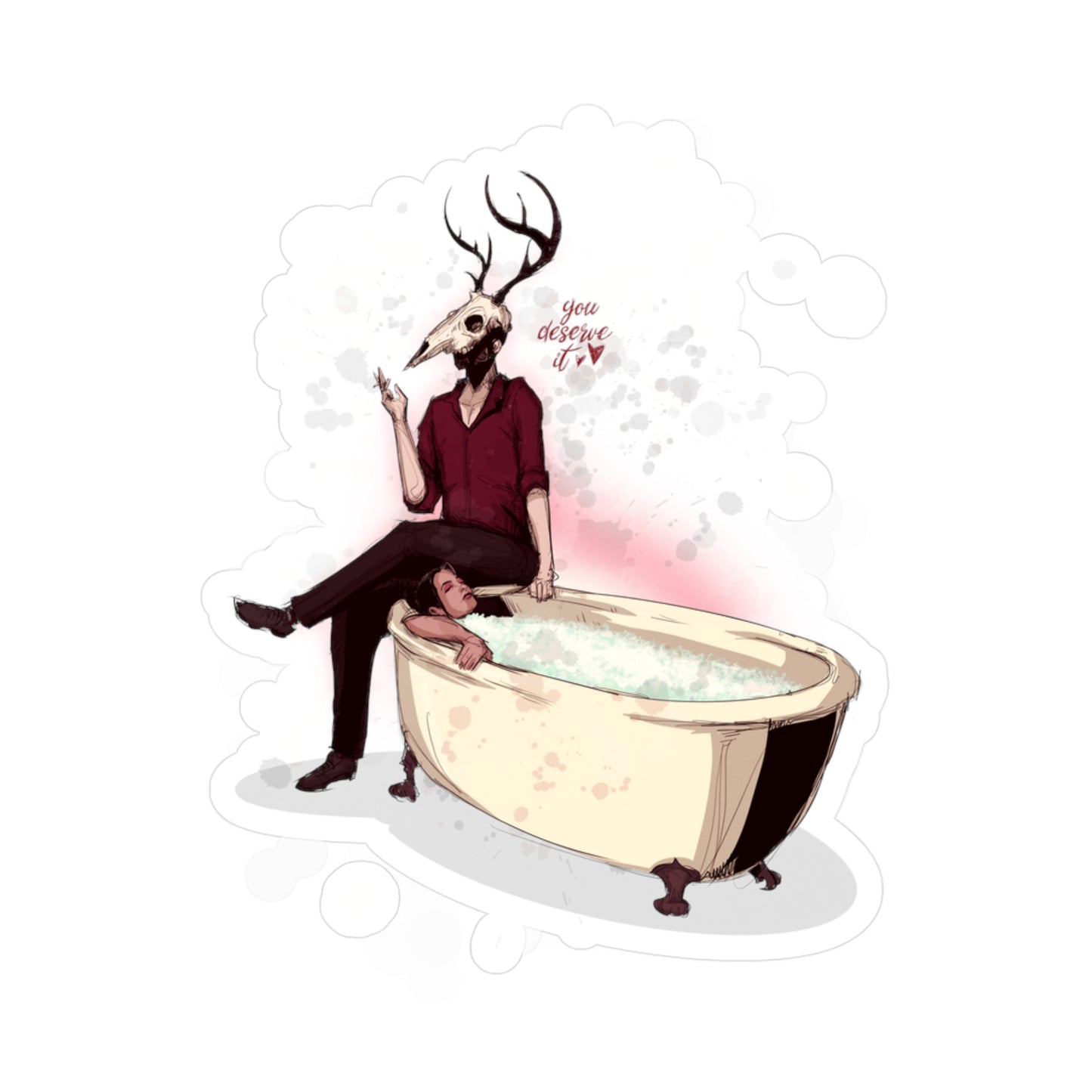 Deer Daddy Series 8: Aftercare VI Kiss-Cut Vinyl Decal