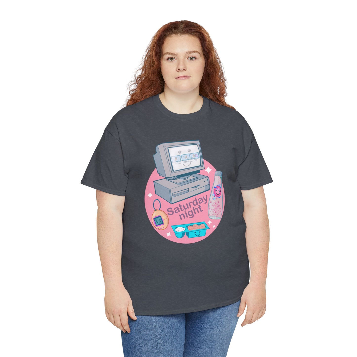 Saturday Night Unisex Heavy Cotton Tee