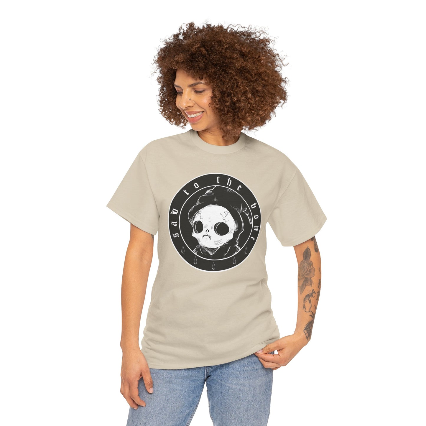 Sad To The Bone Unisex Heavy Cotton Tee
