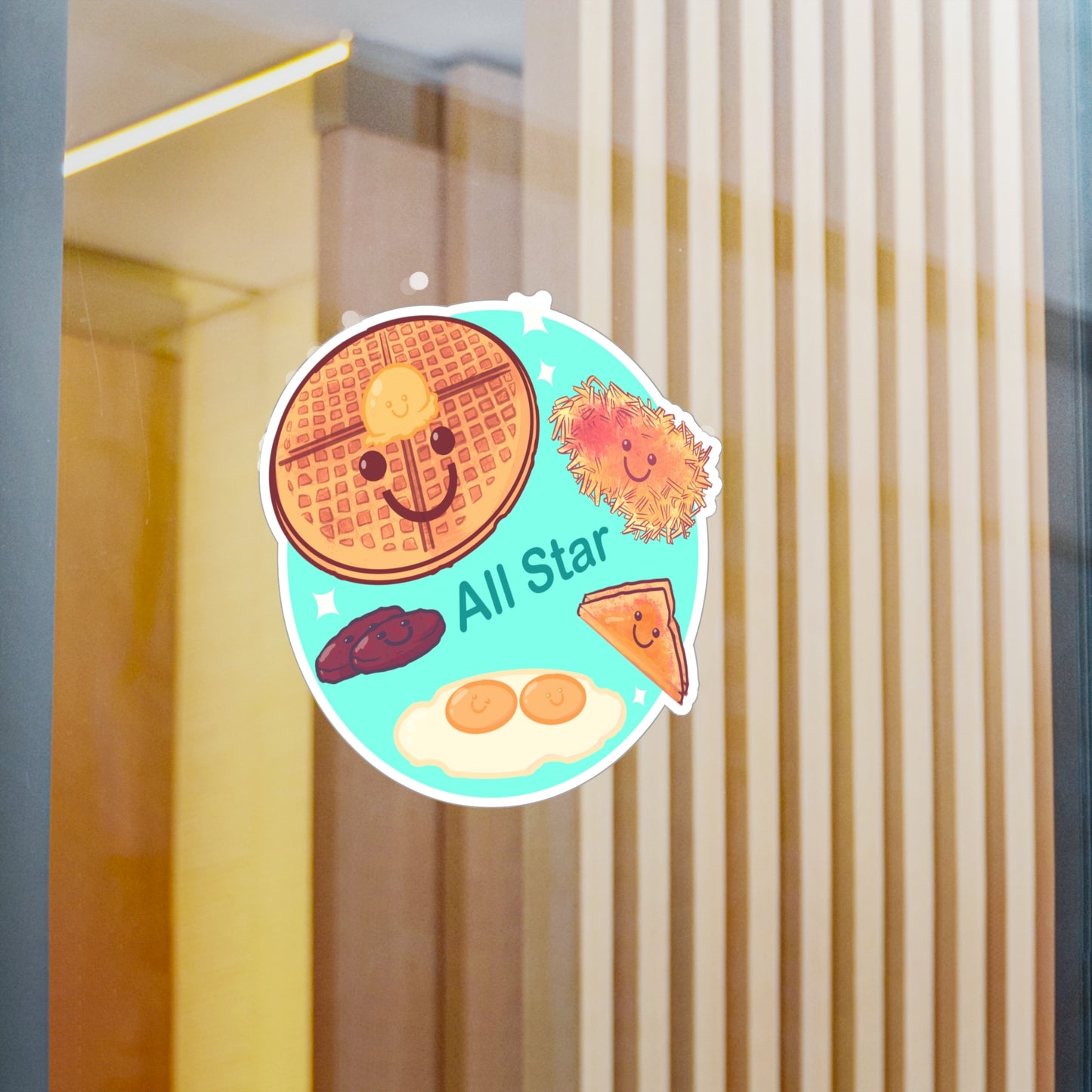 All Star Breakfast Kiss-Cut Vinyl Decal