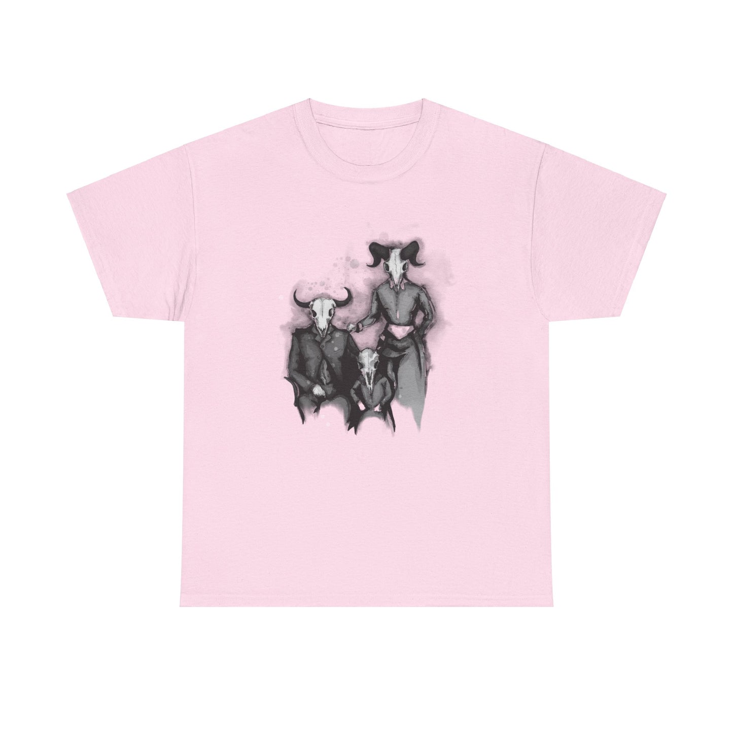 Family Portrait Unisex Heavy Cotton Tee
