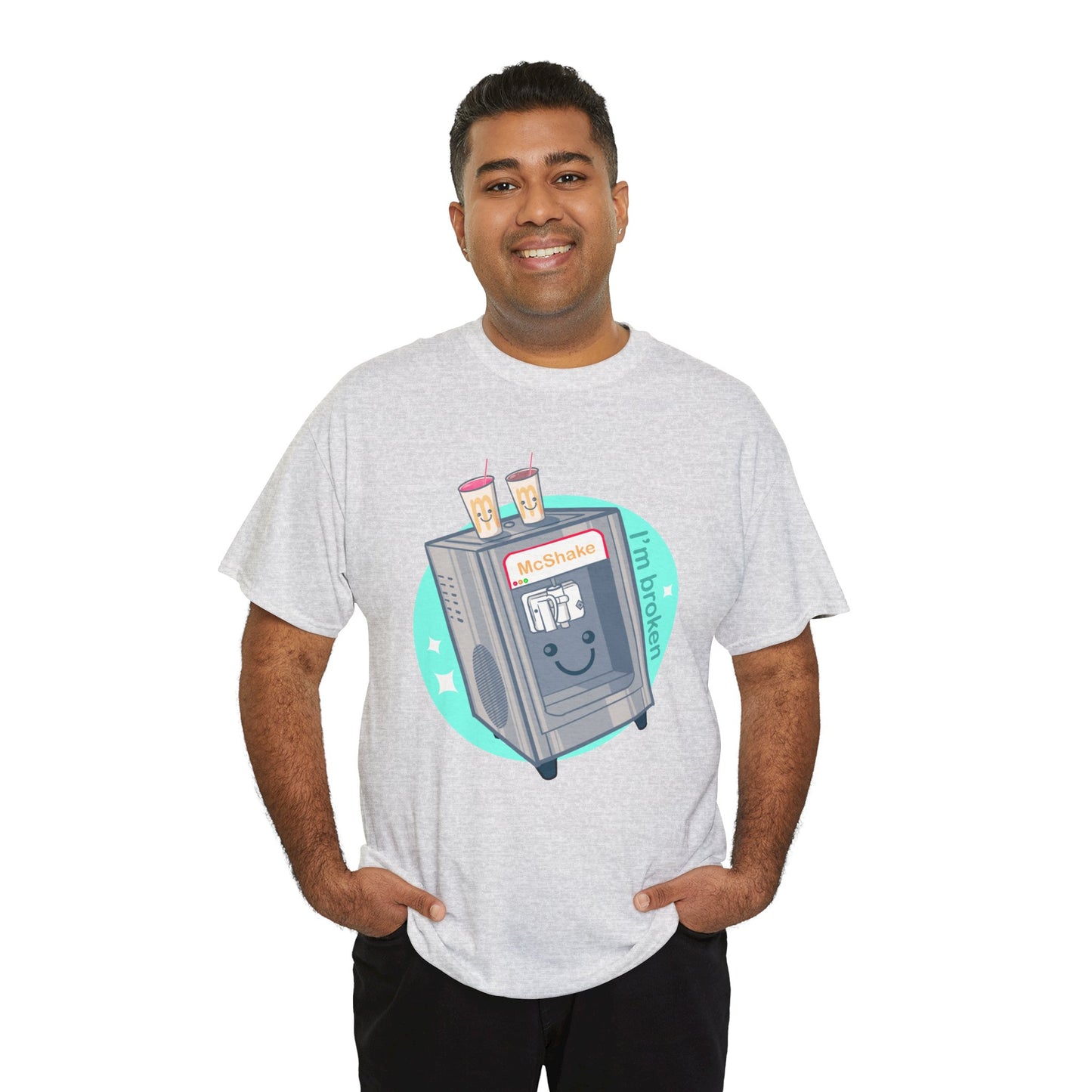 Shake Machine Unisex Heavy Cotton Tee