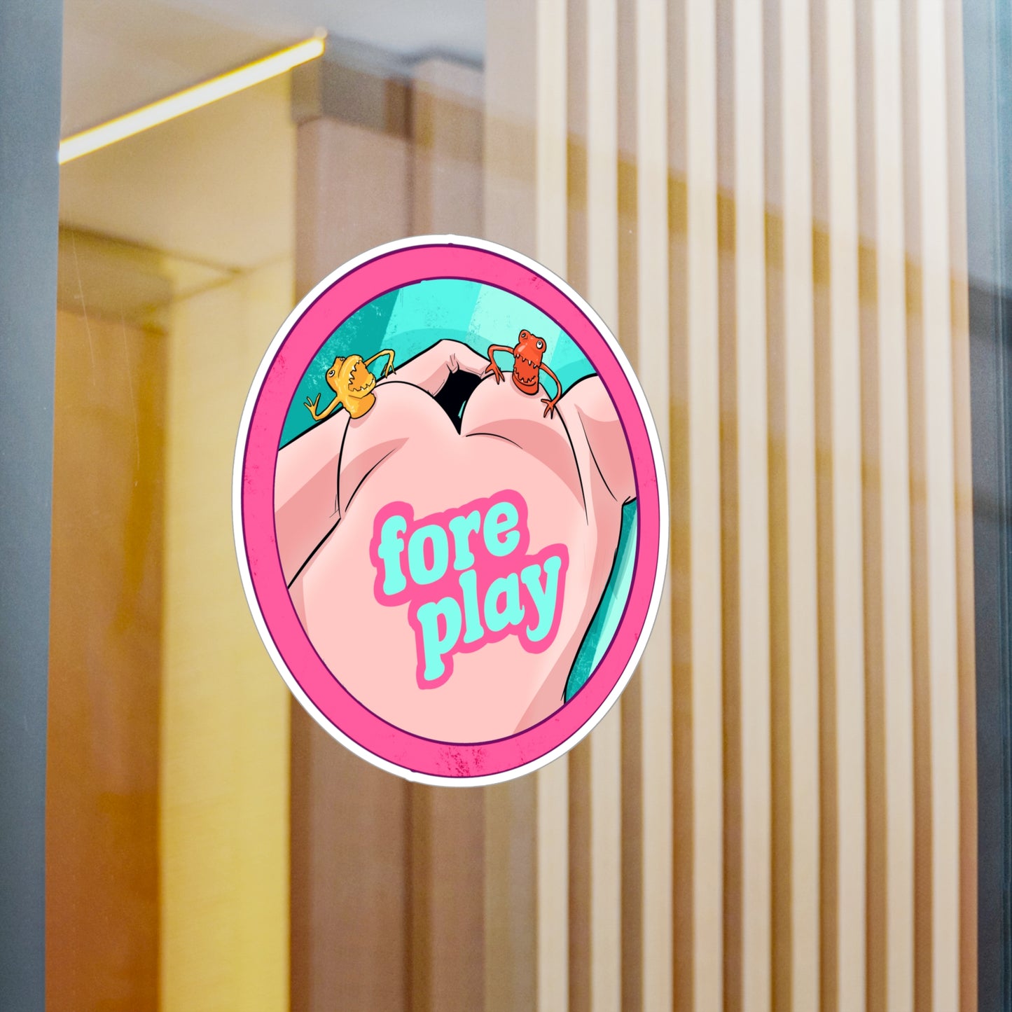 Foreplay 2 Kiss-Cut Vinyl Decal
