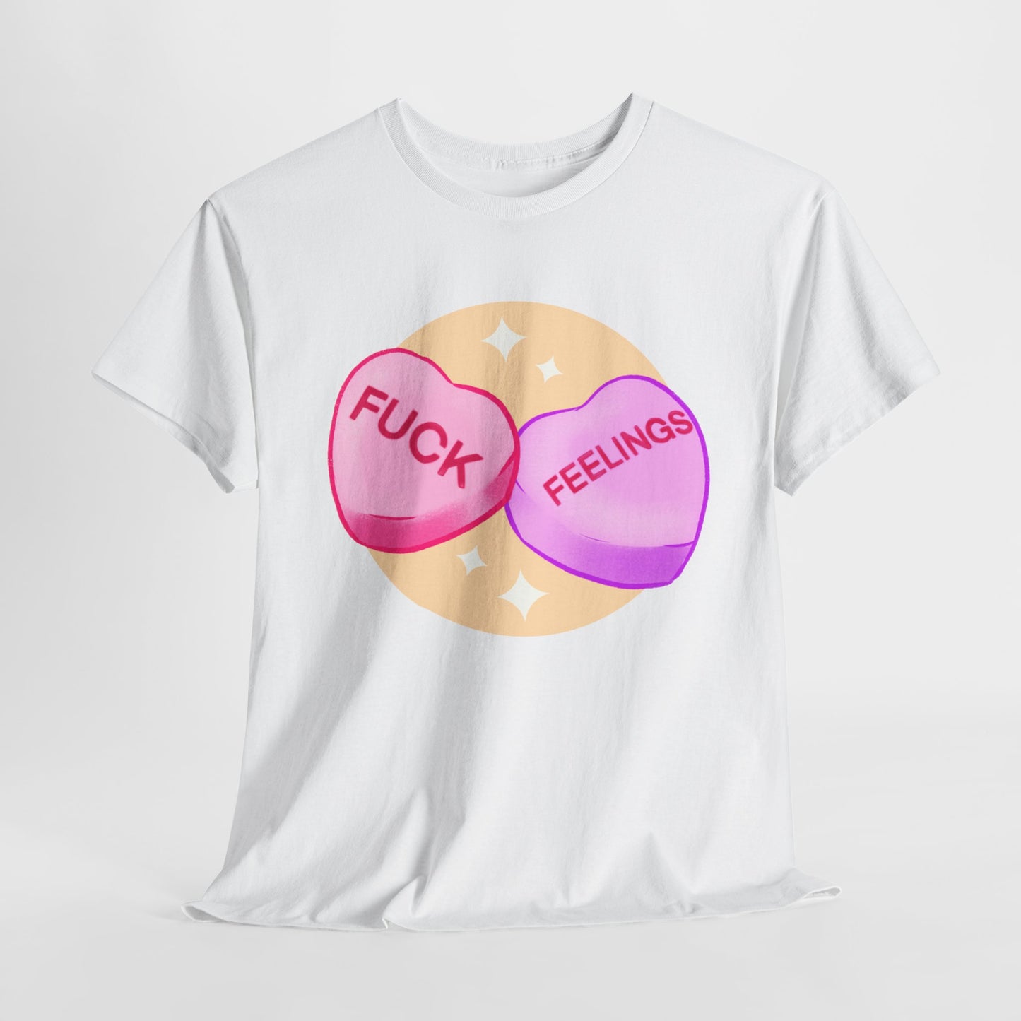 Fuck Feelings Unisex Heavy Cotton Tee