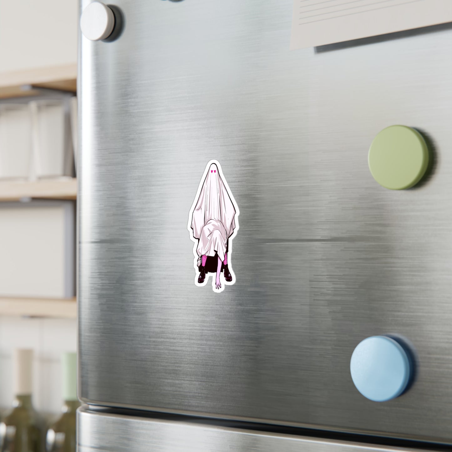 Two-Headed Ghost Kiss-Cut Vinyl Decal