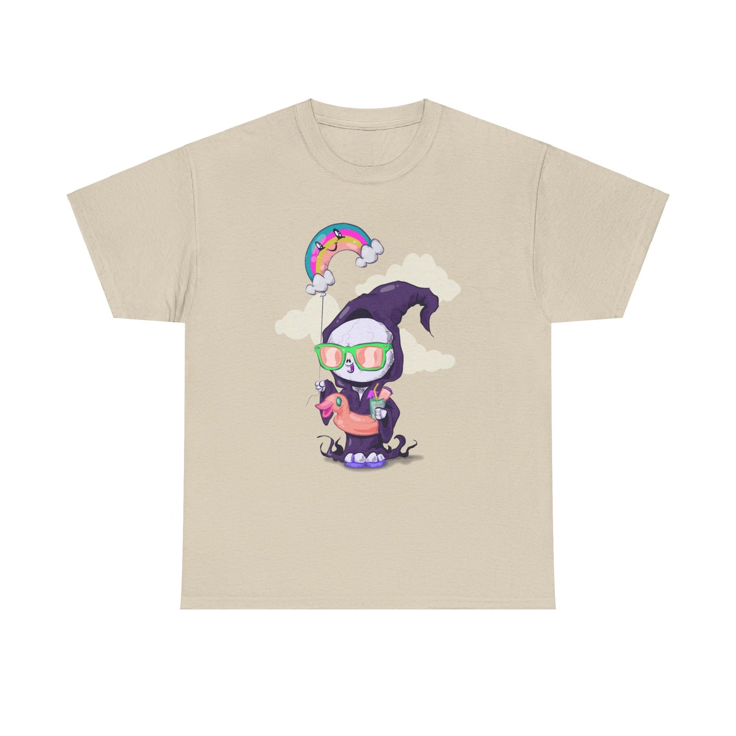 Death On Vacation Unisex Heavy Cotton Tee