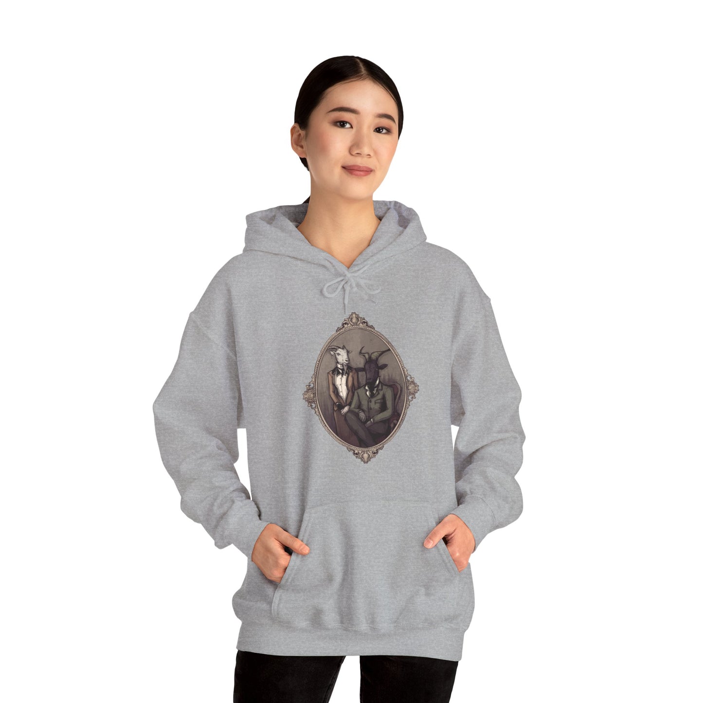 Victorian Horror Unisex Heavy Blend Hooded Sweatshirt