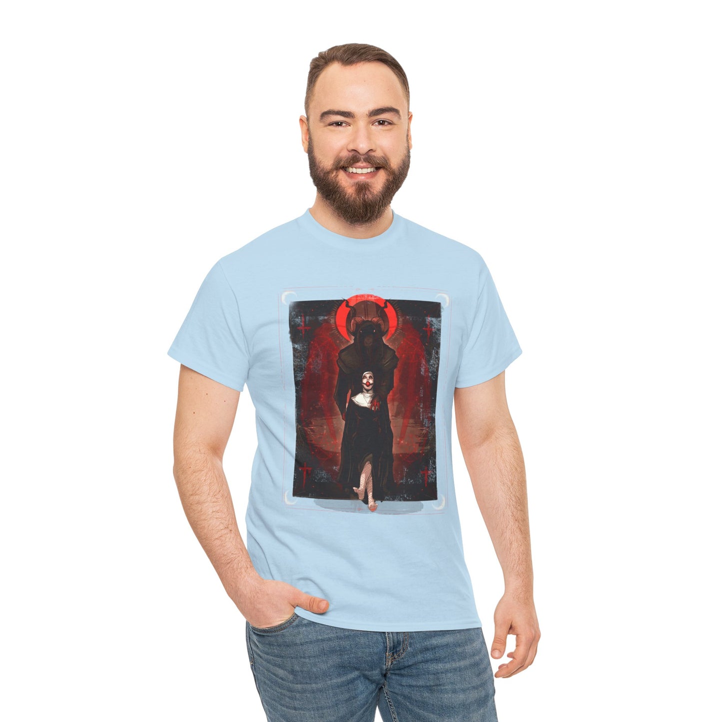 Today Satan Unisex Heavy Cotton Tee