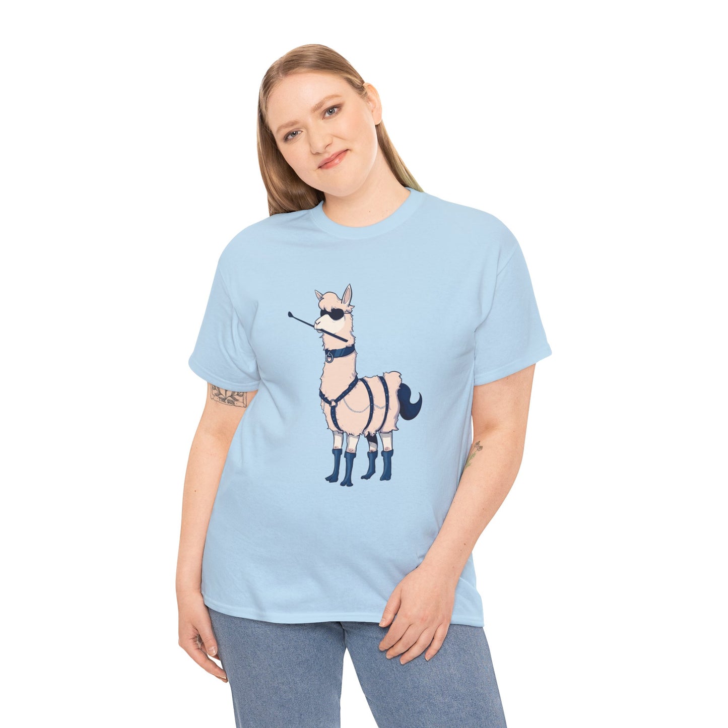 Party Llama Unisex Heavy Cotton Tee