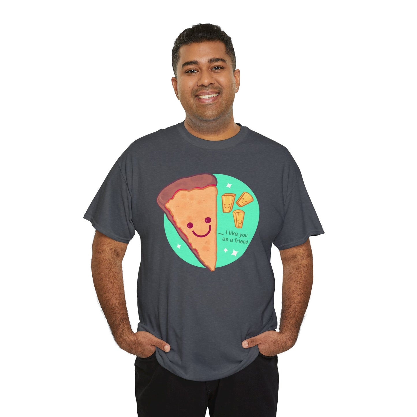 Just Friends Unisex Heavy Cotton Tee