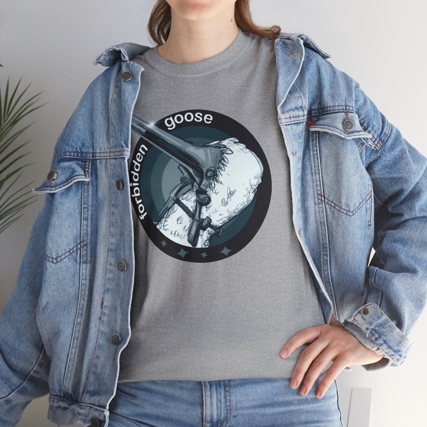 Forbidden Goose Unisex Heavy Cotton Tee