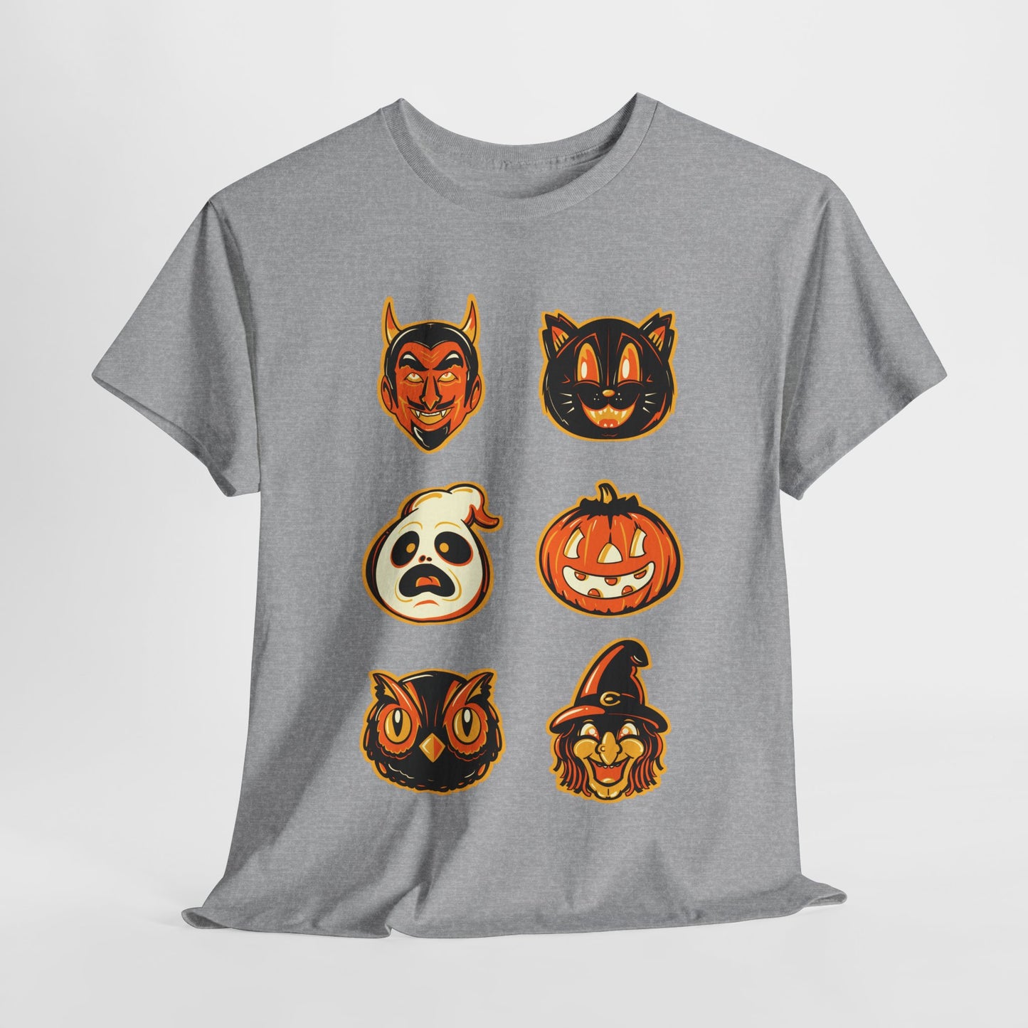 Vintage Halloween Unisex Heavy Cotton Tee