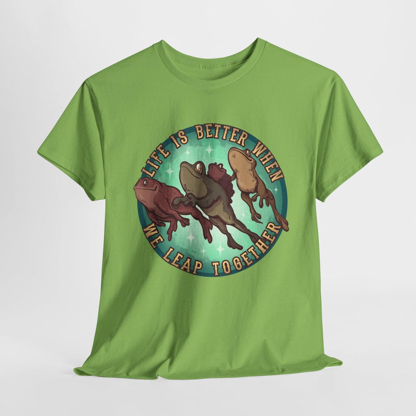 Life Is Better Unisex Heavy Cotton Tee