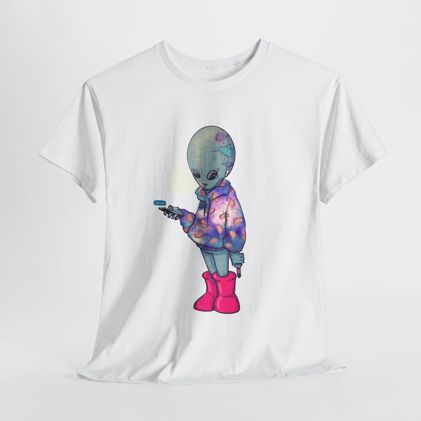 Earth Alien Unisex Heavy Cotton Tee