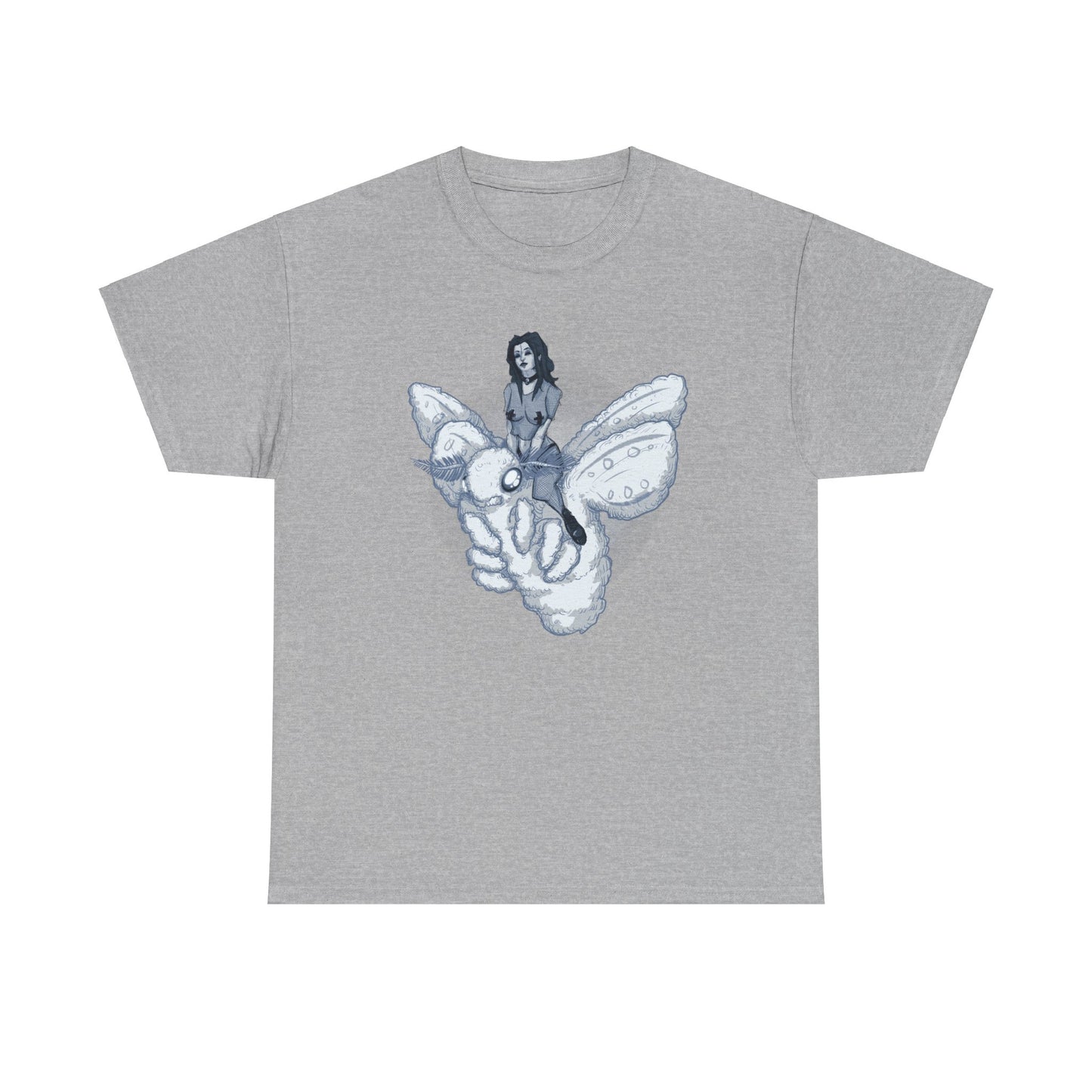 Goth On A Moth Unisex Heavy Cotton Tee
