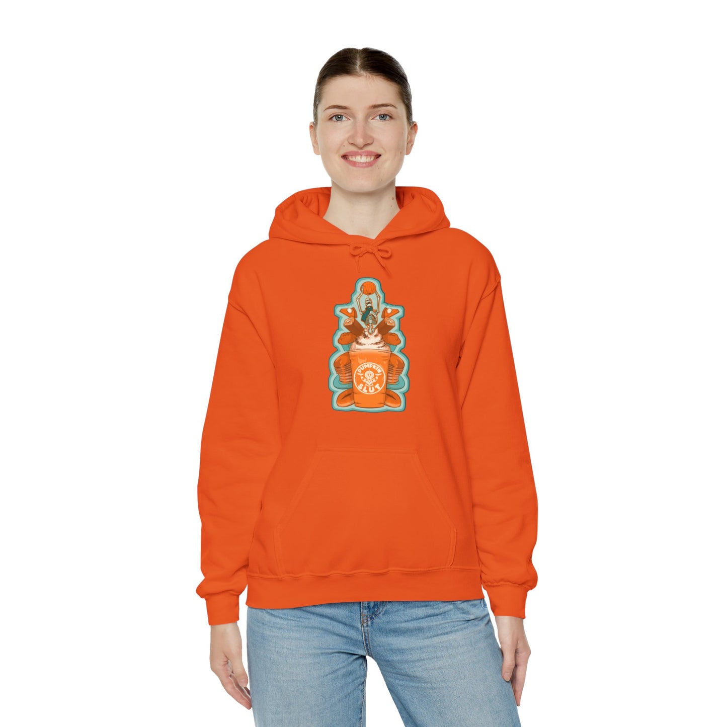 Pumpkin Slut Unisex Heavy Blend Hooded Sweatshirt