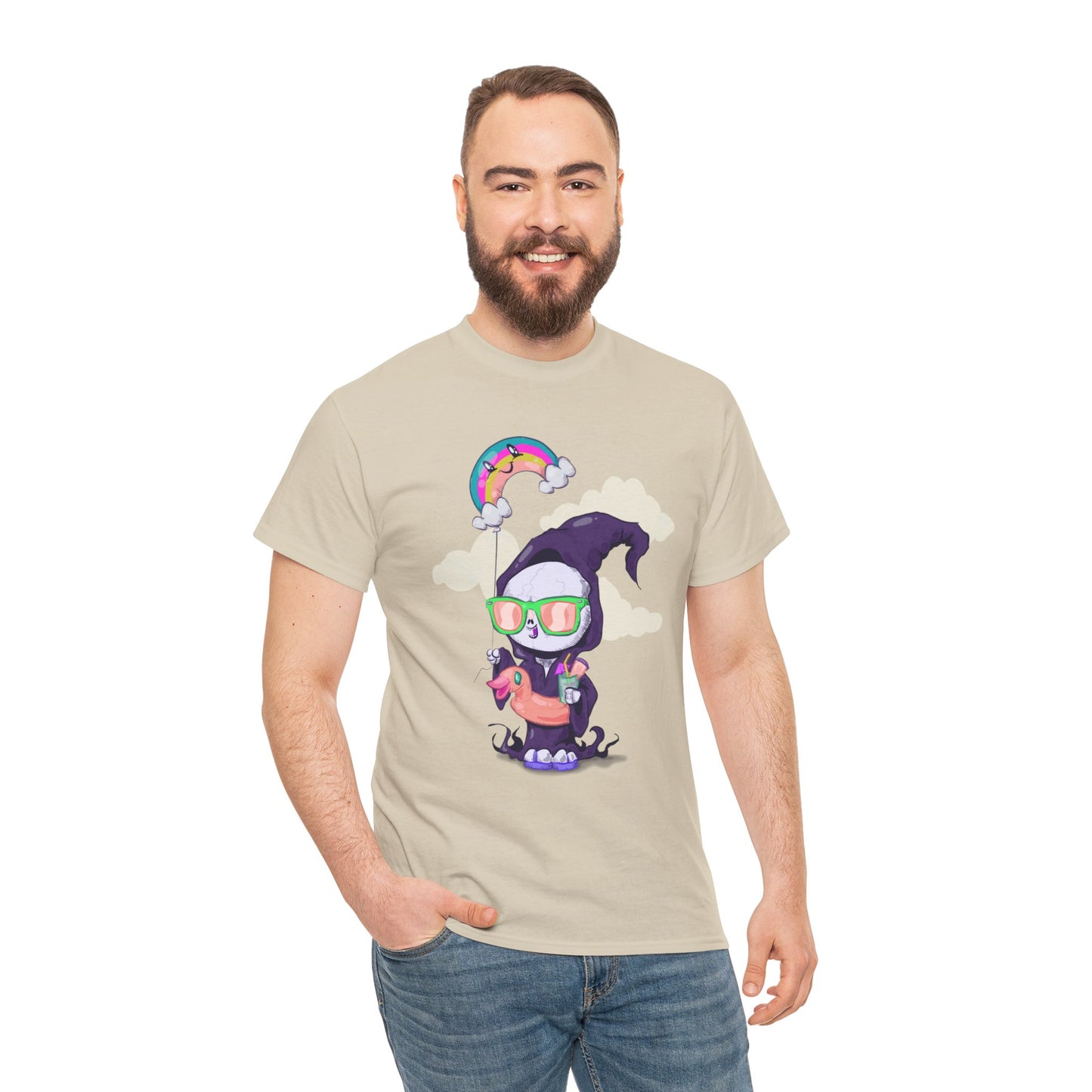 Death On Vacation Unisex Heavy Cotton Tee
